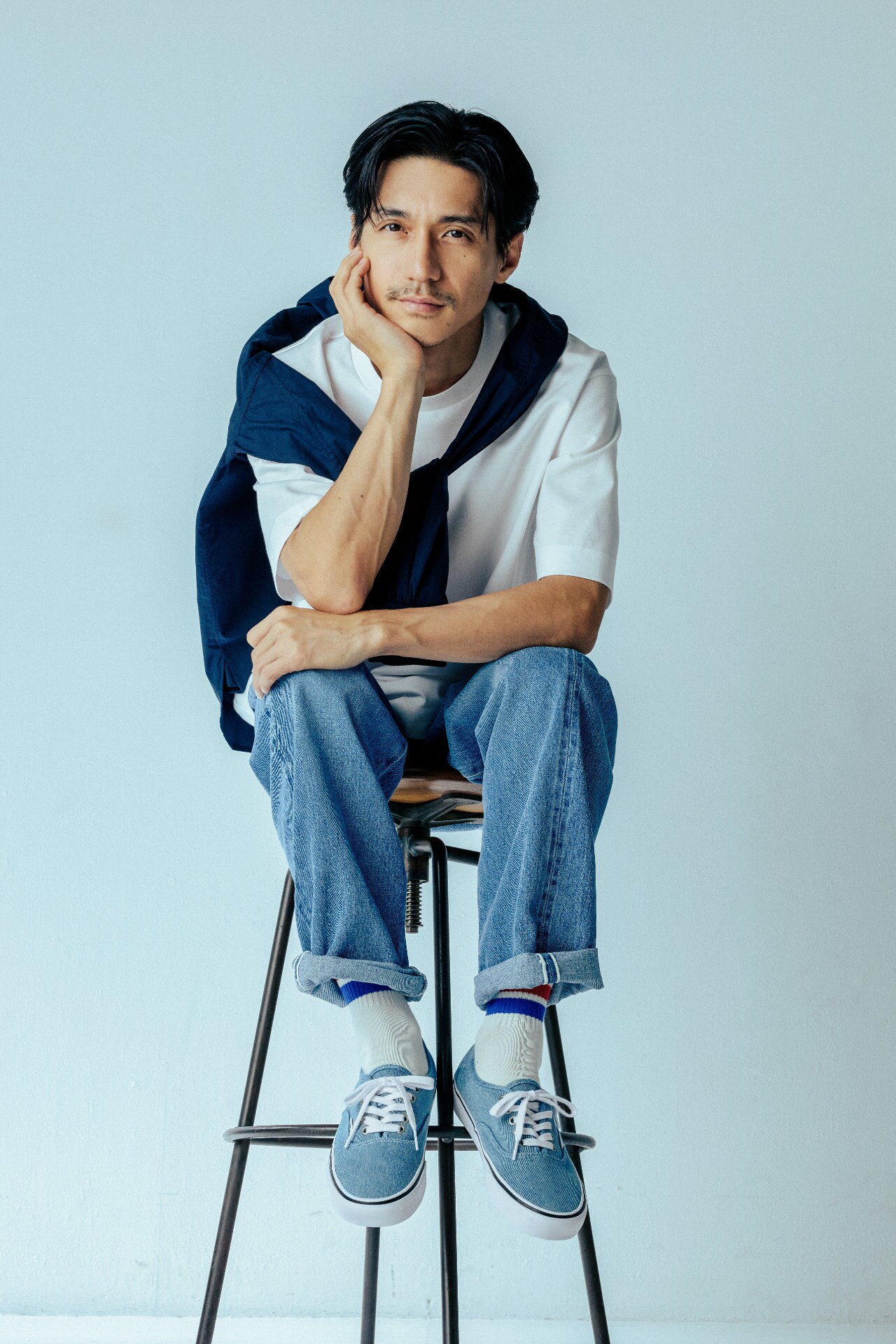 Vansサマーコレクション「Authentic - Denim Pack」を着用した錦戸亮