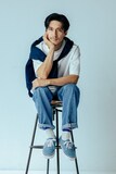 Vansサマーコレクション「Authentic - Denim Pack」を着用した錦戸亮。