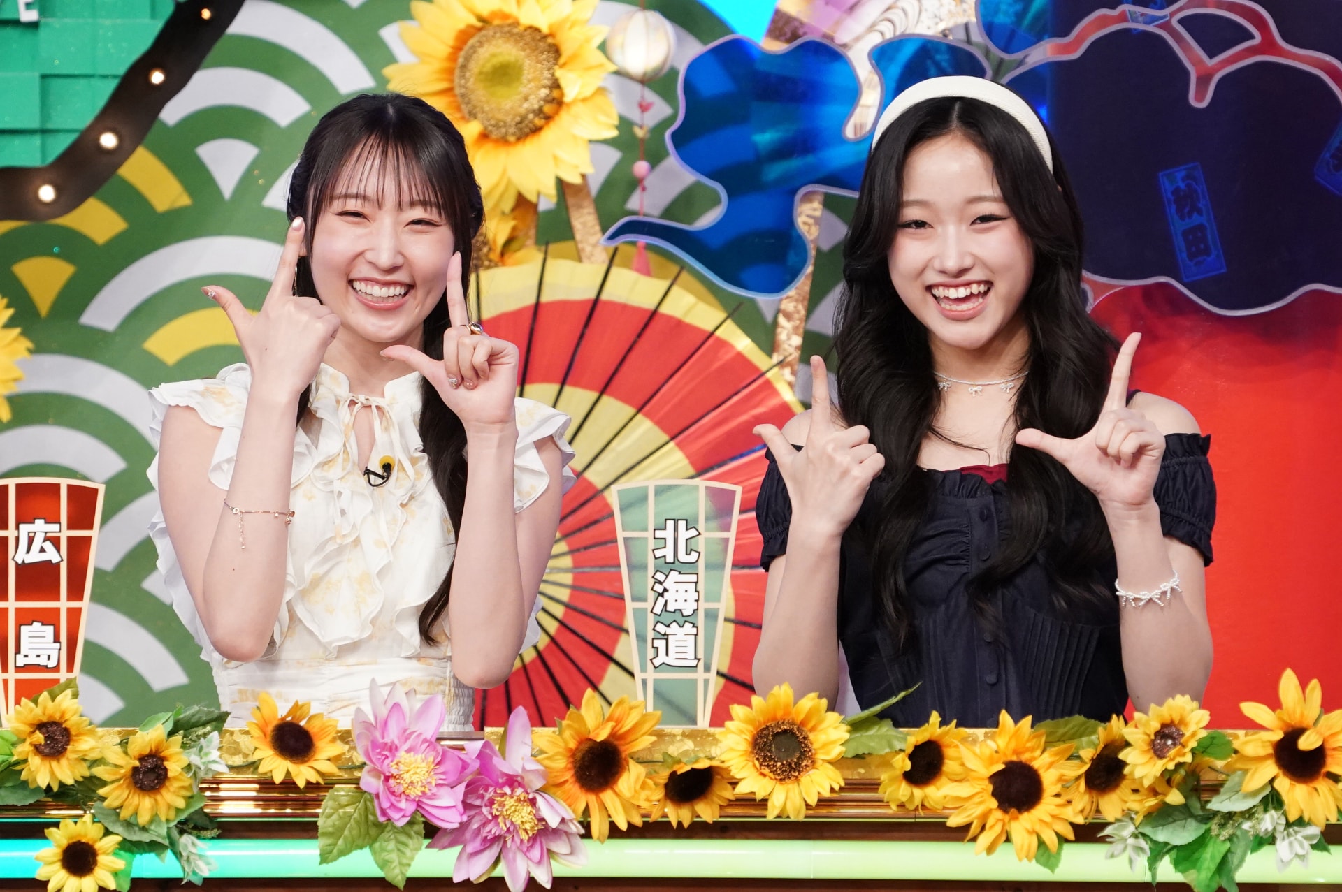 Juice=Juice遠藤彩加里＆段原瑠々「ケンミンSHOW」初出演、ランペ