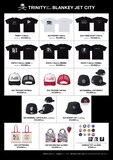 「BLANKEY JET CITY POP-UP STORE 2026 at SHIBUYA MODI」で販売される新グッズ。