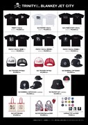 「BLANKEY JET CITY POP-UP STORE 2026 at SHIBUYA MODI」で販売される新グッズ。