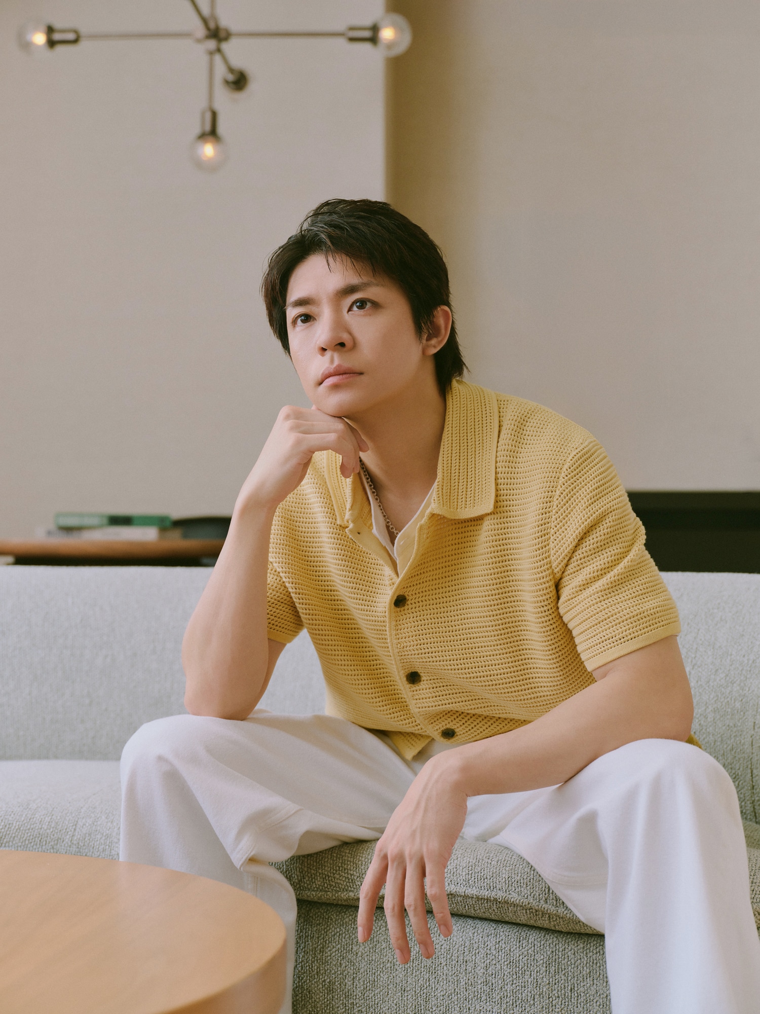 yuu様♡確認用♡男前インテリア♡ハンドメイド♡西海岸 Number_i岸優太がバナナ・リパブリック虎ノ門ヒルズ店をぶらり、夏
