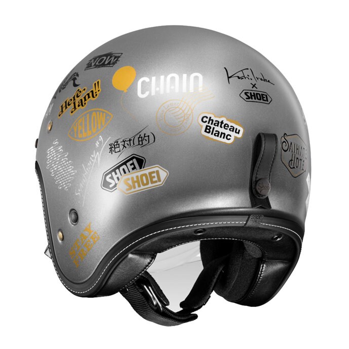 バイク好きのB'z稲葉浩志 × SHOEI、コラボヘルメット発売 7万400円から
