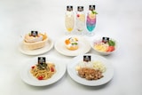 カフェレストラン「Frame cafe」で販売される「堂本光一×ふぉ～ゆ～BLOOM WORLD in JOYPOLIS」コラボメニュー。
