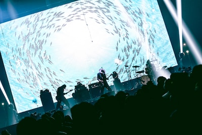 「ACIDMAN LIVE TOUR “光学”」の様子。（Photo by Victor Nomoto - Metacraft）
