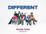 PSYCHIC FEVER「DIFFERENT」初回限定盤Bジャケット