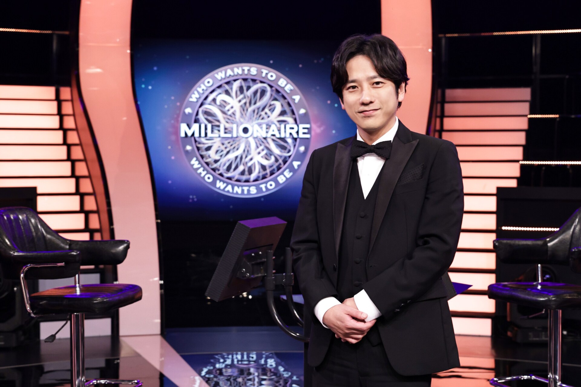 二宮和也が司会「クイズ$ミリオネア」新たな挑戦者を迎えて今月と来年元日に放送