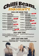 「Chilli Beans. Tour 2026-2027 "HONESTY"」フライヤー