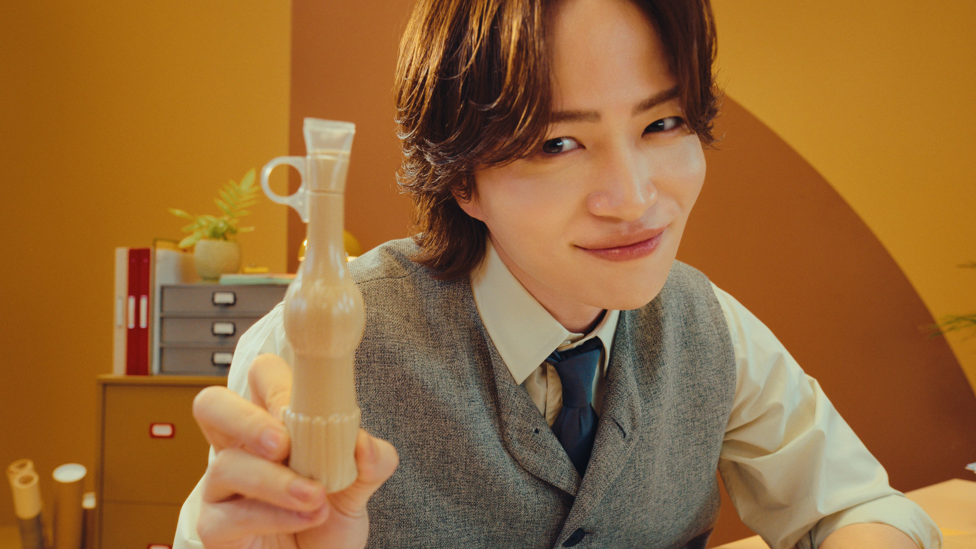 timelesz菊池風磨が一人芝居で「パピコ」の魅力をアピール、新Web CM公開