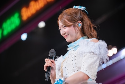 6月6日の東京・Kanadevia Hall公演で活動再開を果たした中山莉子。