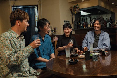 左からJOY、吉田大八、辻凪子、斎藤工。