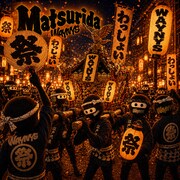 覆面ヒップホップクルーWAYNYS、5カ月ぶりの新曲は「Matsurida」