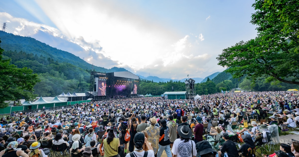 「フジロック」テレビ放送決定、計15時間オンエア - 音楽ナタリー