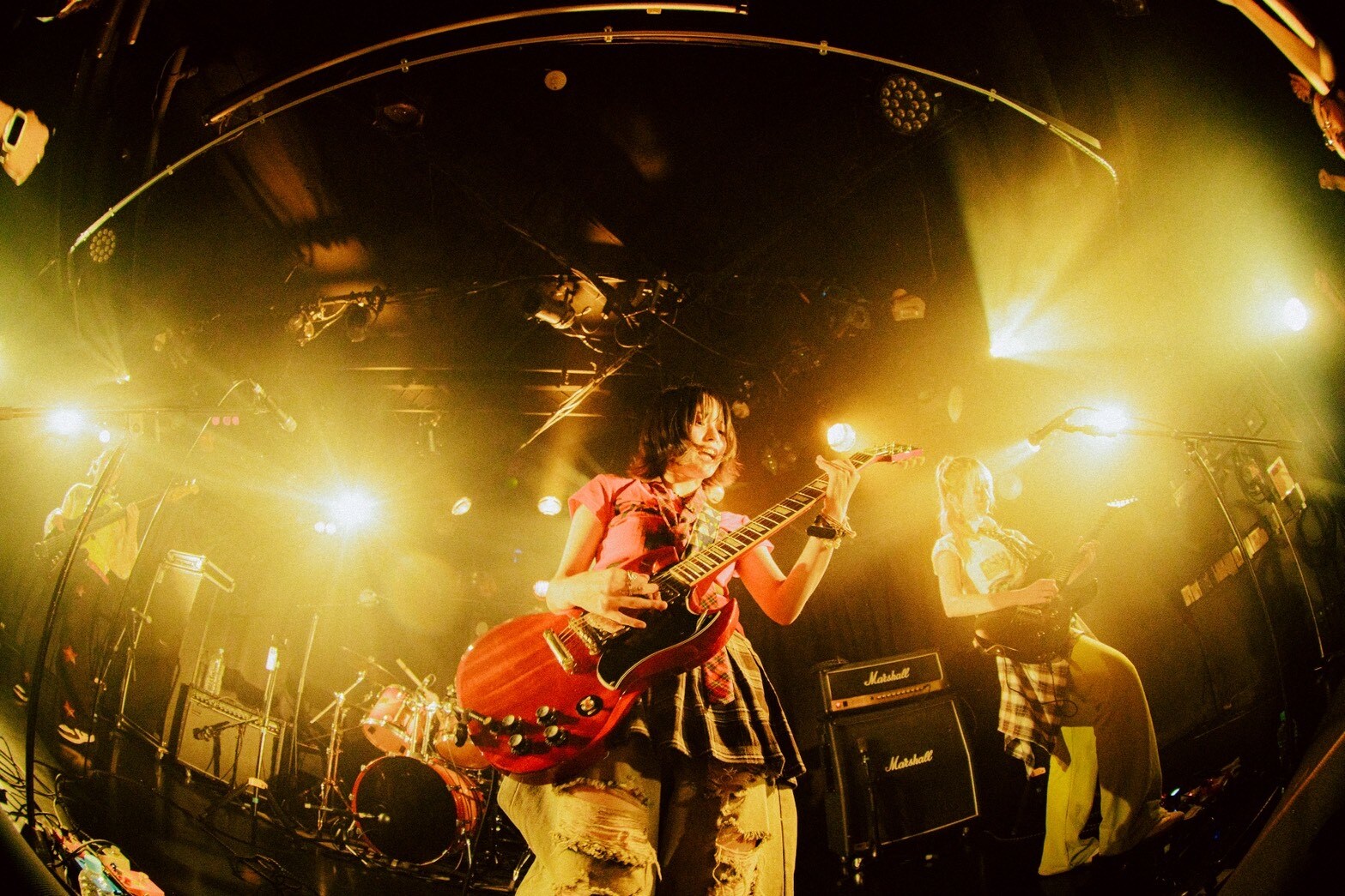 On stage media image
