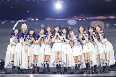 「≠ME アリーナツアー 2026『喝采パレード』」神奈川・横浜アリーナ公演の様子。©YOANI