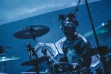 勢喜遊（Dr, Sampler）（Photo by Kosuke Ito）