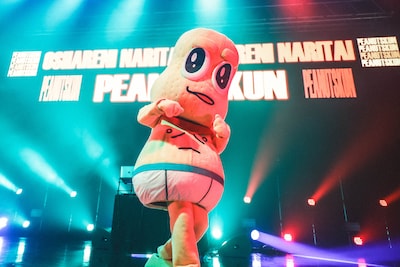 「ライブナタリー “group_inou × ピーナッツくん × PAS TASTA” 横浜」よりピーナッツくんのステージの様子。（撮影：森好弘）
