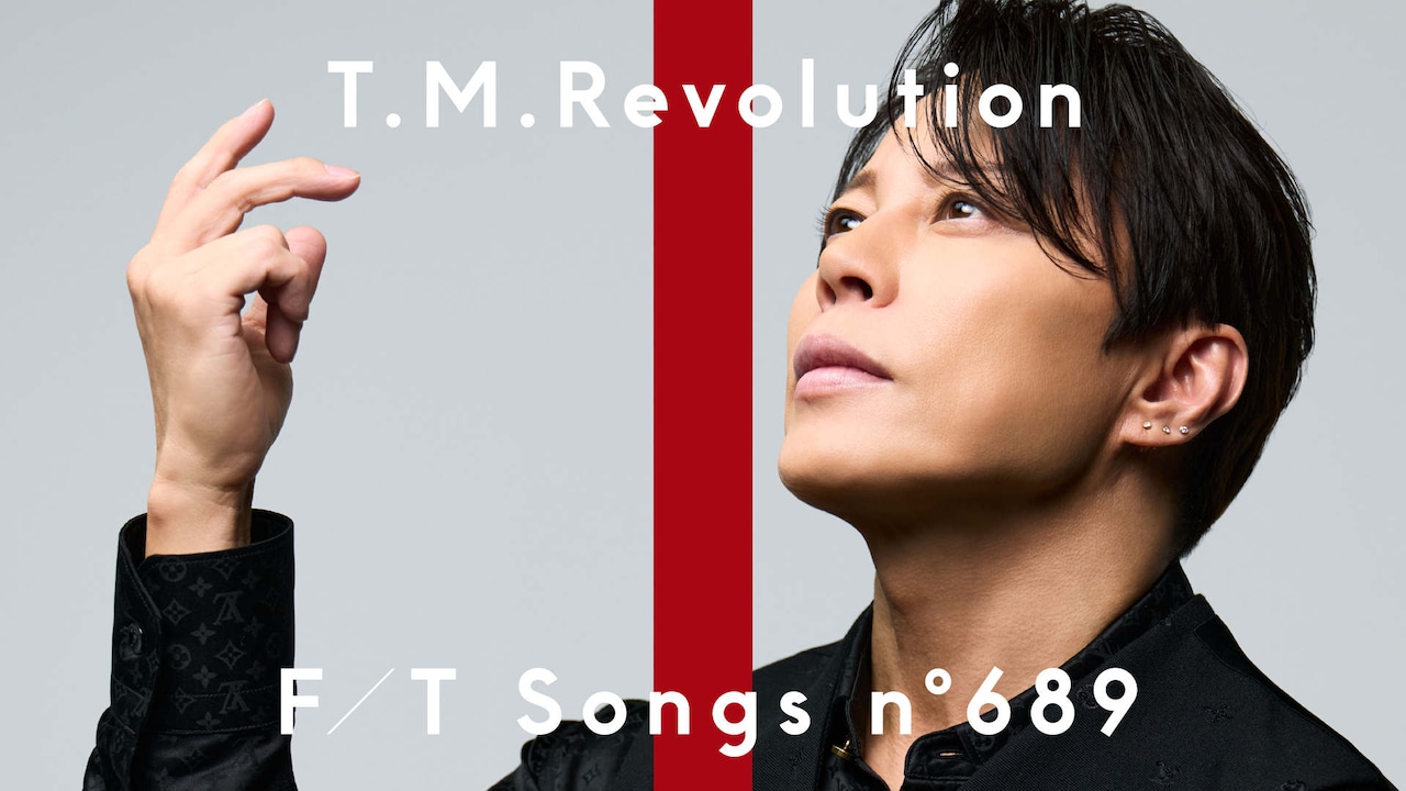 T.M.Revolutionが登場するYouTubeチャンネル「THE FIRST TAKE」第689回のサムネイル。