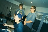 VK（ビッケブランカ）、ユージ、JOYからなるBackseat Boyzの制作風景。