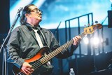 THE PRIMALSのサポートを務めたクボタケイスケ（B）。（撮影：西槇太一）