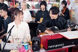 いきものがかりの「tiny desk concerts JAPAN」収録の様子。