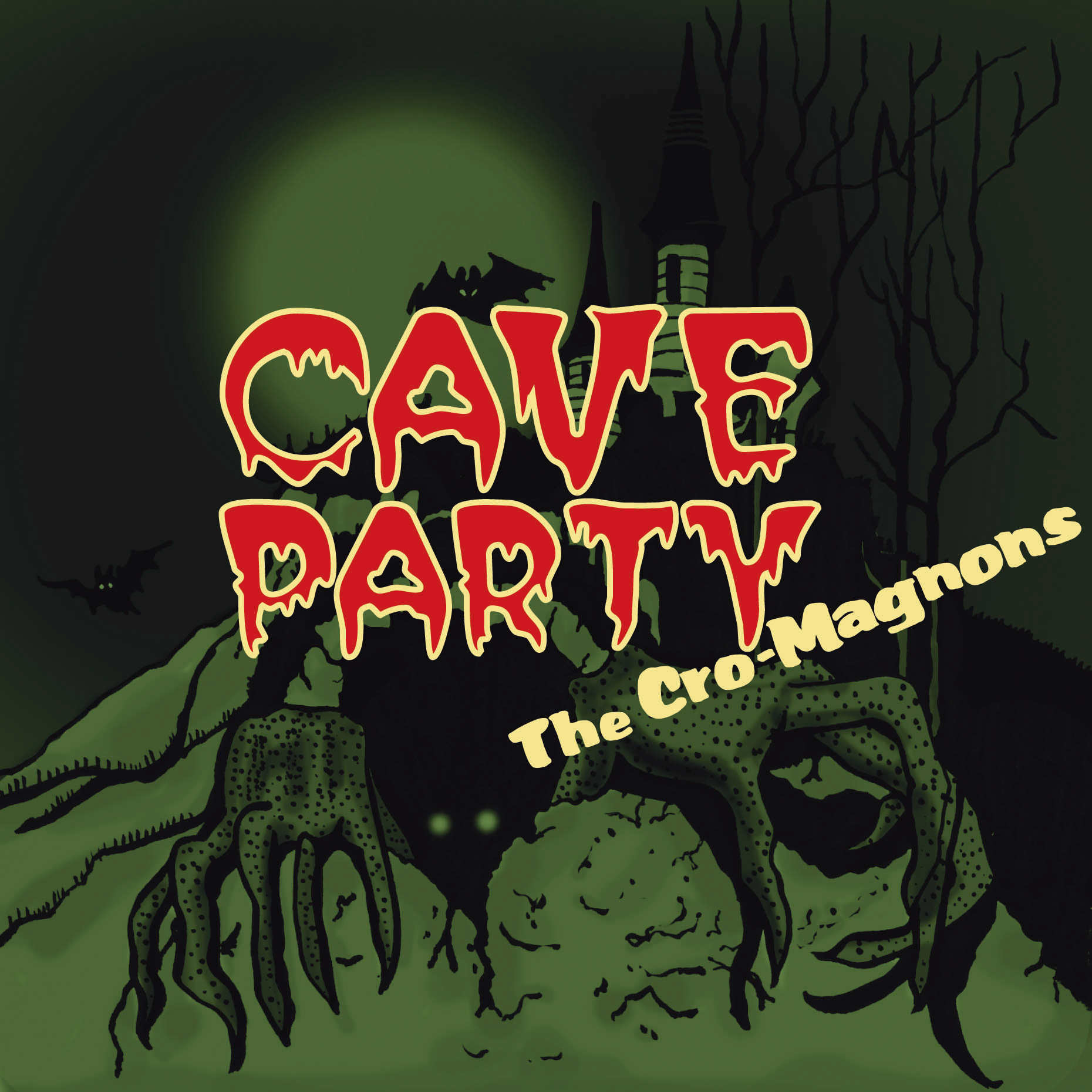 ザ・クロマニヨンズ「CAVE PARTY」ジャケット [画像ギャラリー 3/6