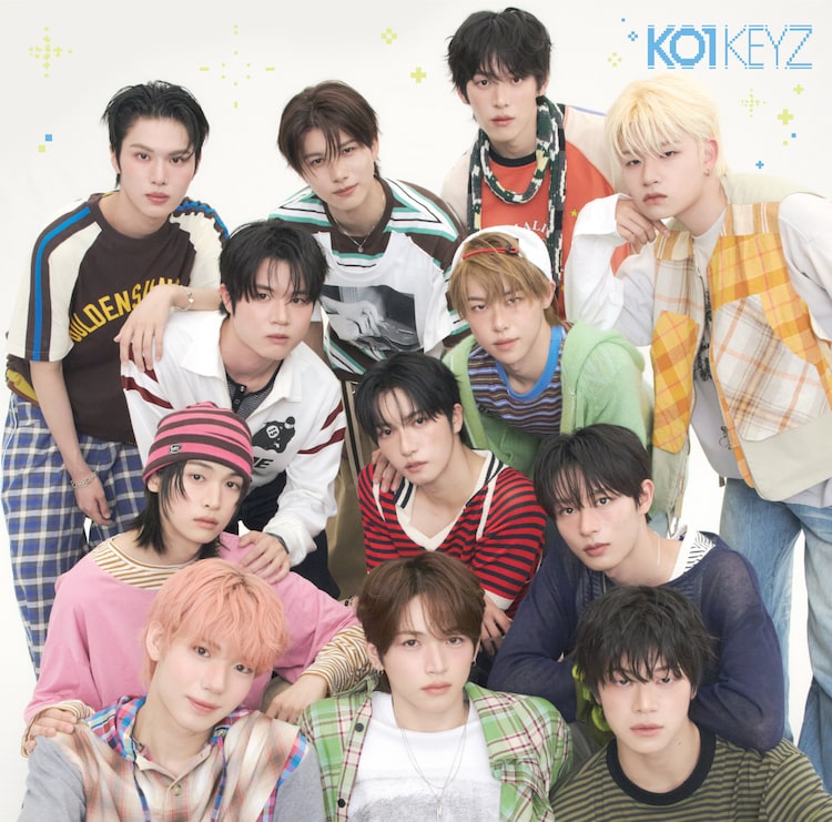 KO1KEYZ「KO1KEYZ」初回限定盤Bのジャケット。©LAPONE ENTERTAINMENT