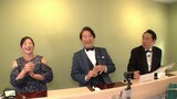 左から角田夏実、谷原章介、田中卓志。©フジテレビ