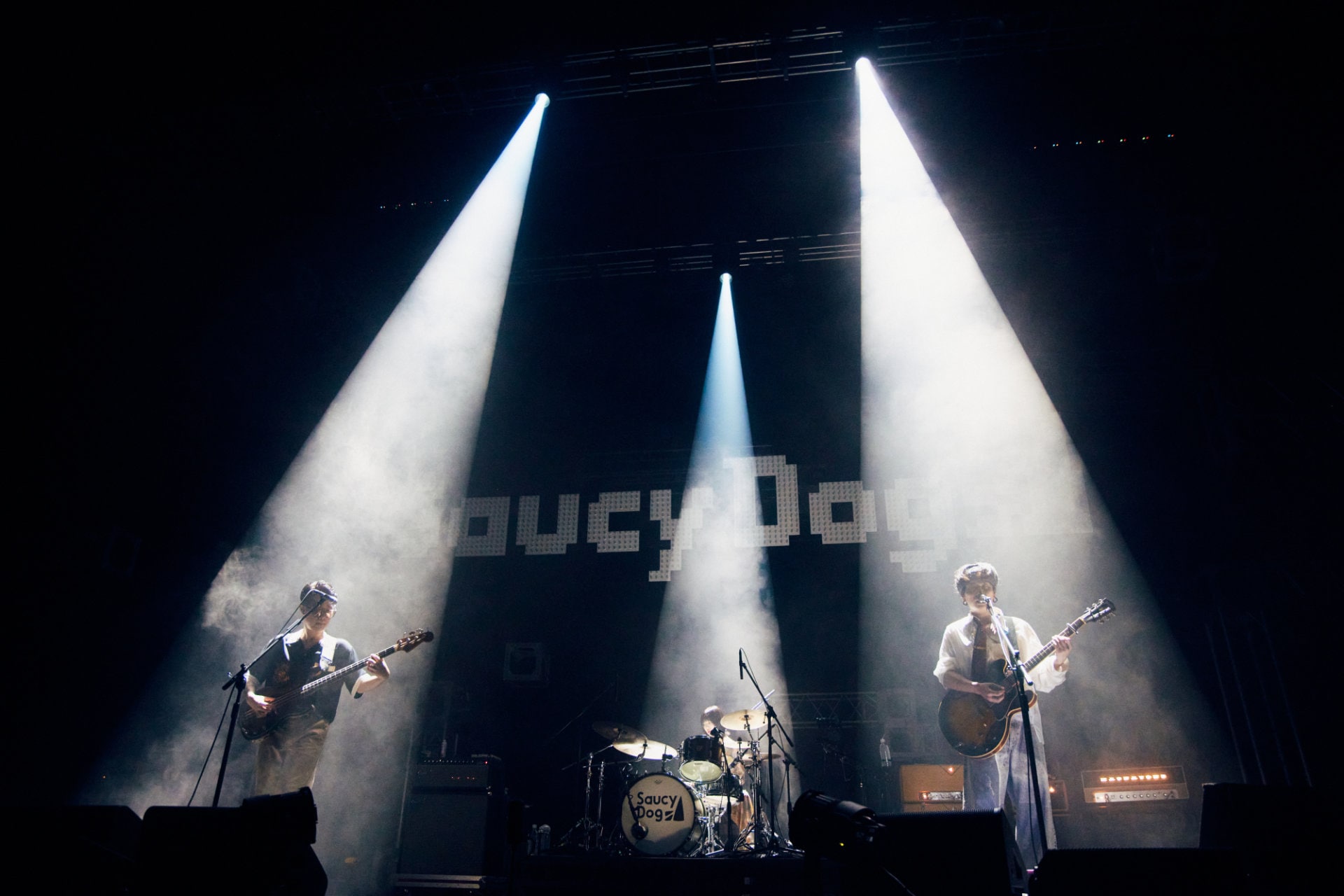 Saucy Dogが半年ぶりライブ開催、愛と感謝にあふれたひさびさワンマン