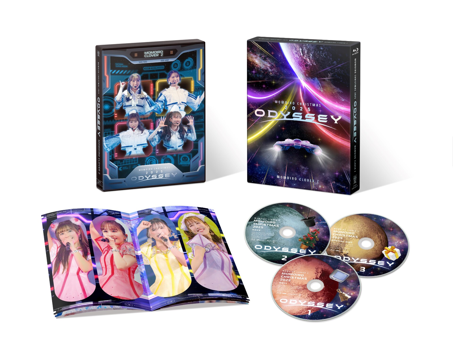 ももいろクローバーZ「Momoiro Christmas 2025 ODYSSEY」展開図 [画像