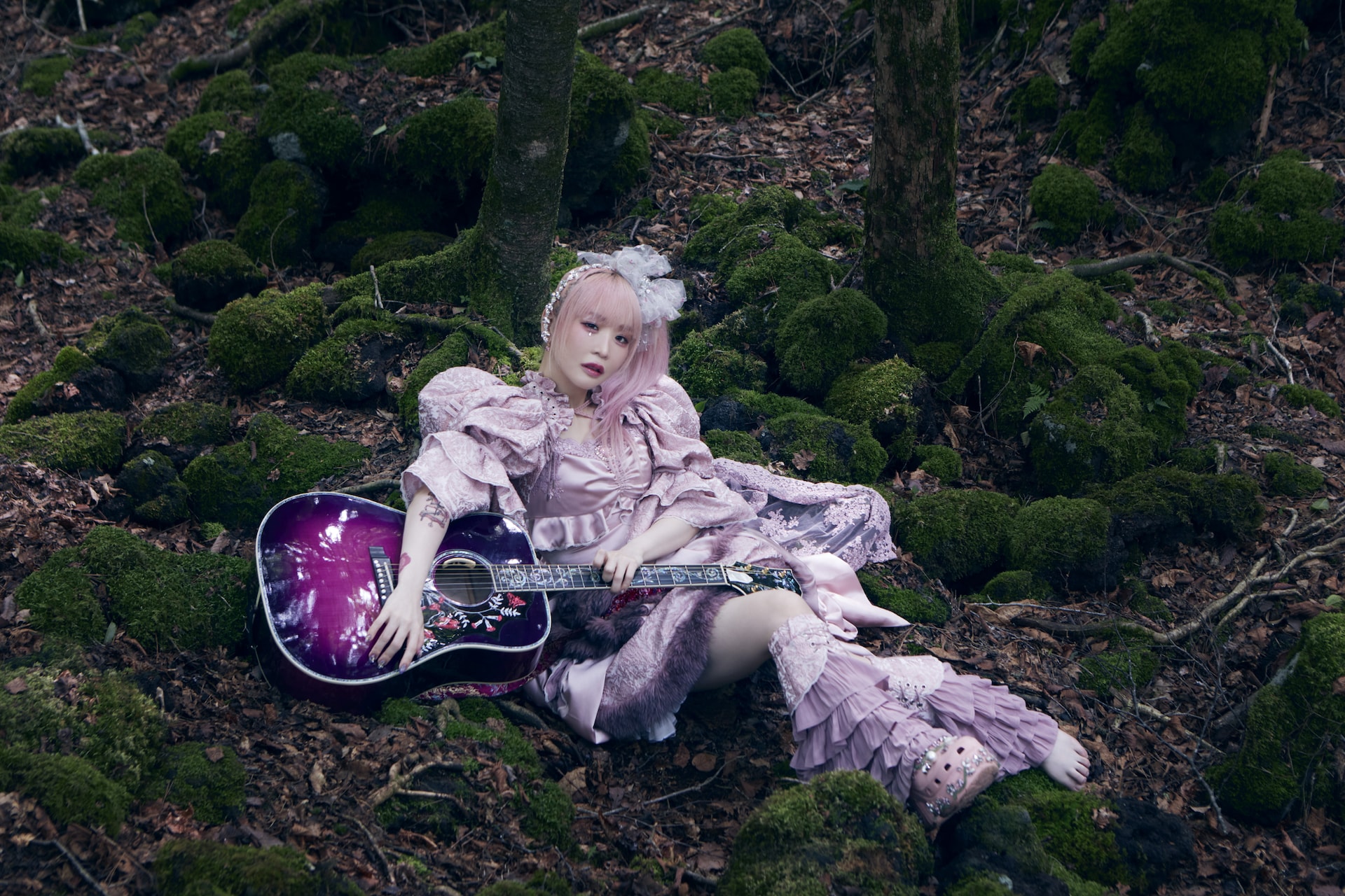大森靖子のBABY! PINK! MUSIC! 新アルバムの収録内容解禁、CD盤は