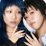 °pbdb「qpep°1」ジャケット。左から、北村蕗、梅井美咲。