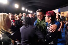 デスティン・ダニエル・クレットン監督とMrs. GREEN APPLE。