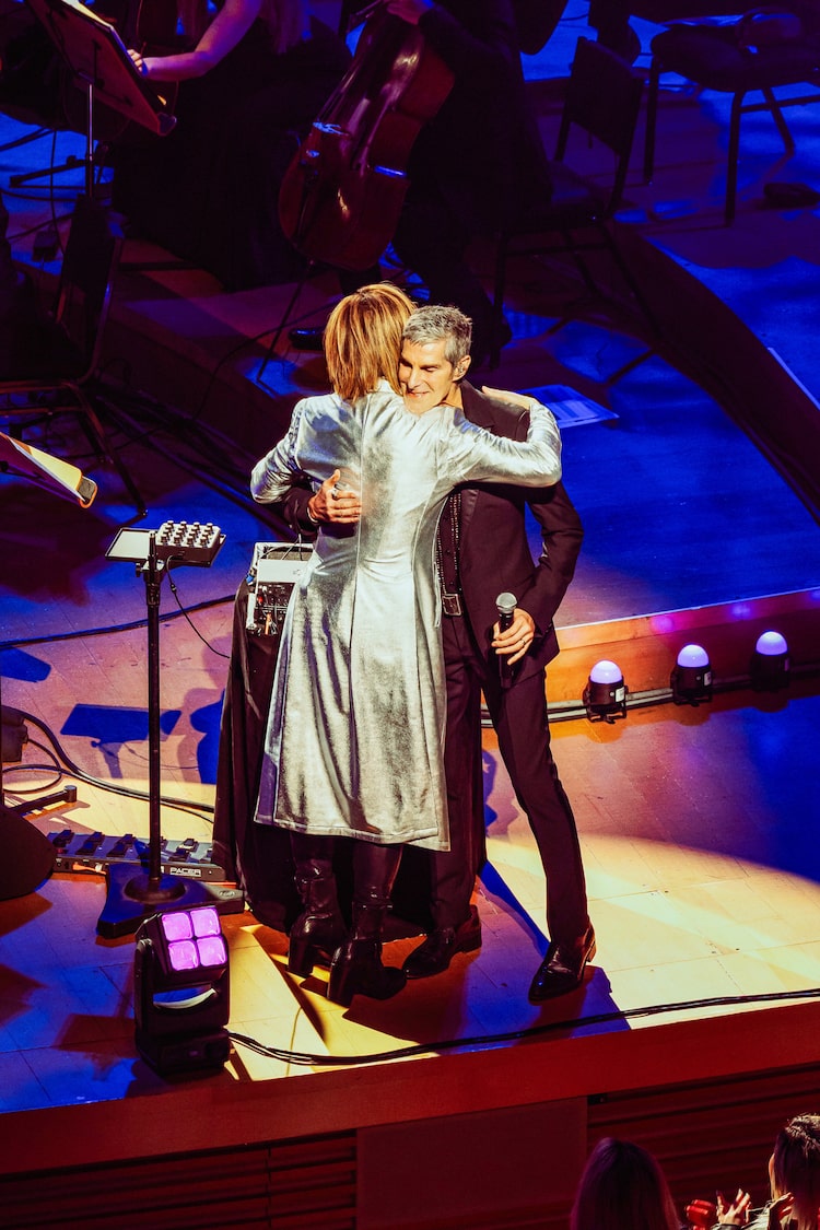 YOSHIKIとペリー・ファレル。