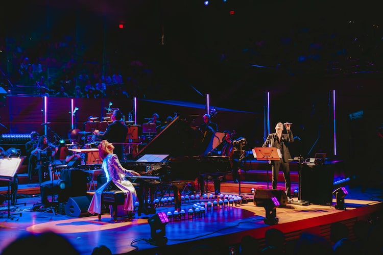 YOSHIKIとペリー・ファレル。