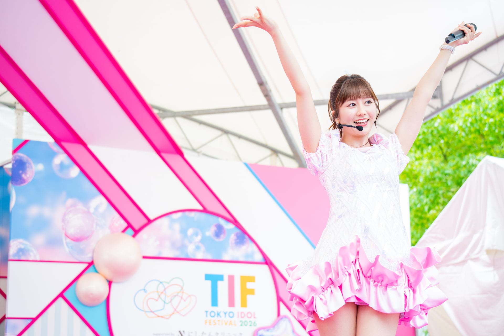ももクロ佐々木彩夏のステージで「TIF」開幕！30代になって初の出演