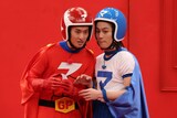 左から向井康二（Snow Man）、松田元太（Travis Japan）。