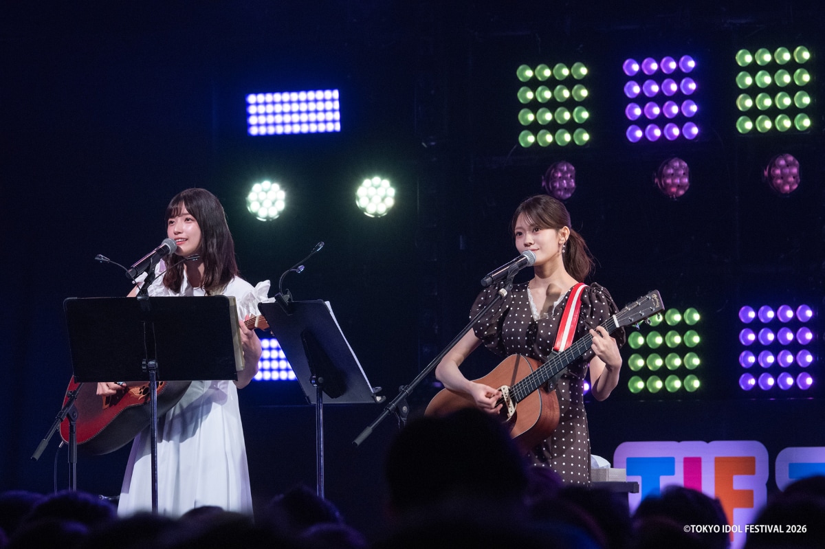 乃木坂46のカフェオーレが「TIF」にやって来た！五百城茉央と奥田いろはが届けた甘いひととき
