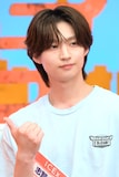 志賀李玖（ICEx）。「DAN! DAN! EBiDAN!」収録後の囲み取材より。