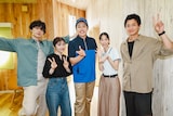 左から玉森裕太、宮澤エマ、池田直人、森川葵、野村周平。 ©ABCテレビ