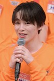 三村航輝（iiONDO）。「DAN! DAN! EBiDAN!」収録後の囲み取材より。