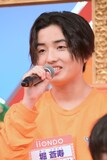 堀蒼寿（iiONDO）。「DAN! DAN! EBiDAN!」収録後の囲み取材より。