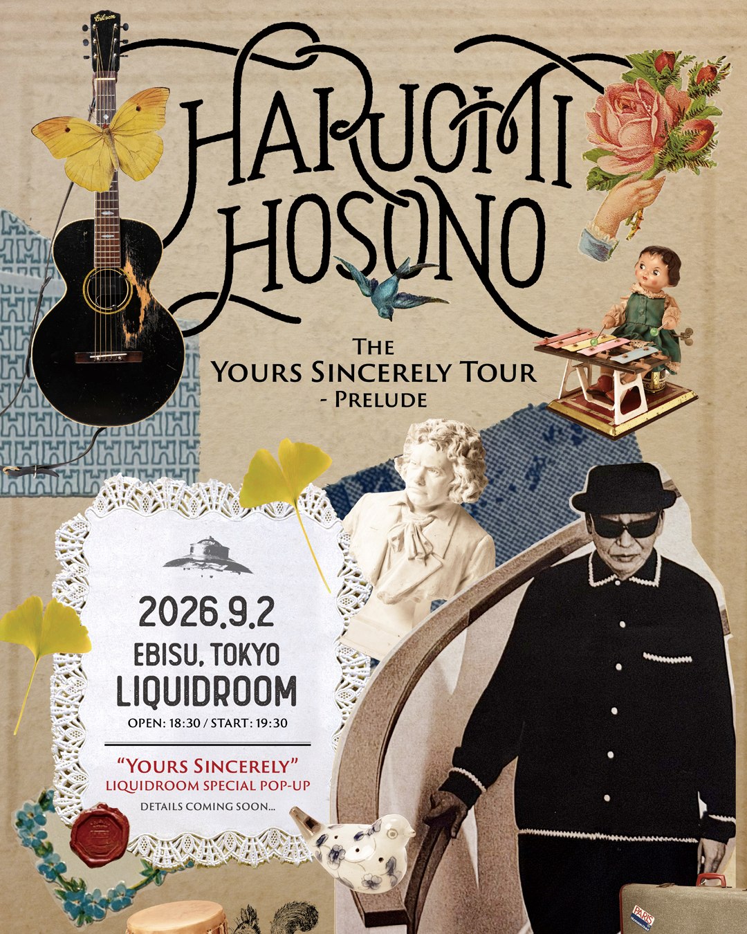 細野晴臣、ニューアルバム発売＆USツアー直前にLIQUIDROOMで