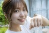 「アンジュルム川名凜1stフォトブック ケロちゃん カエル大好きノート」より。