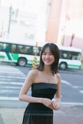 中村舞（STU48）の2nd写真集より、先行カット第2弾。（撮影：細居幸次郎）