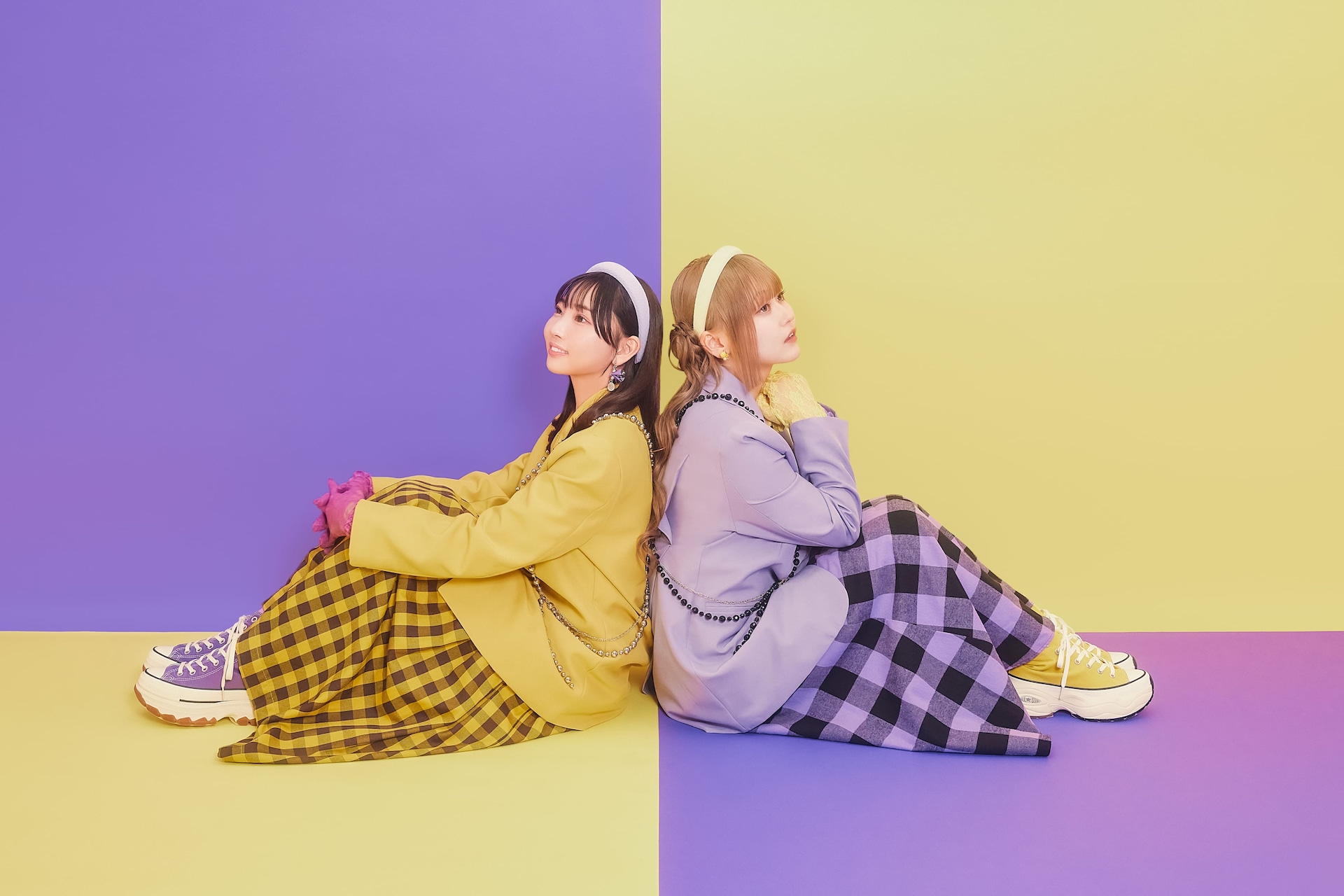矢野妃菜喜×立花日菜がコラボシングル「ハートリコシェ」発表、9月にツーマンライブ開催