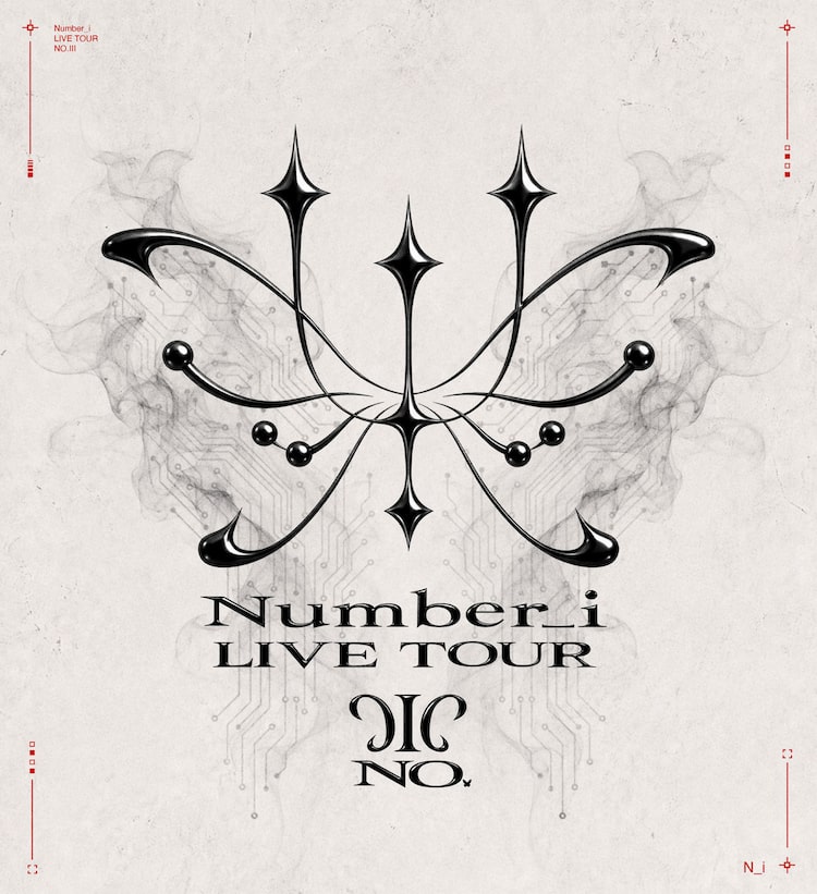 「Number_i LIVE TOUR No.III」ロゴ