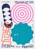 omeme tentenのワンマンライブ「ten out of ten ～one man～」ビジュアル。