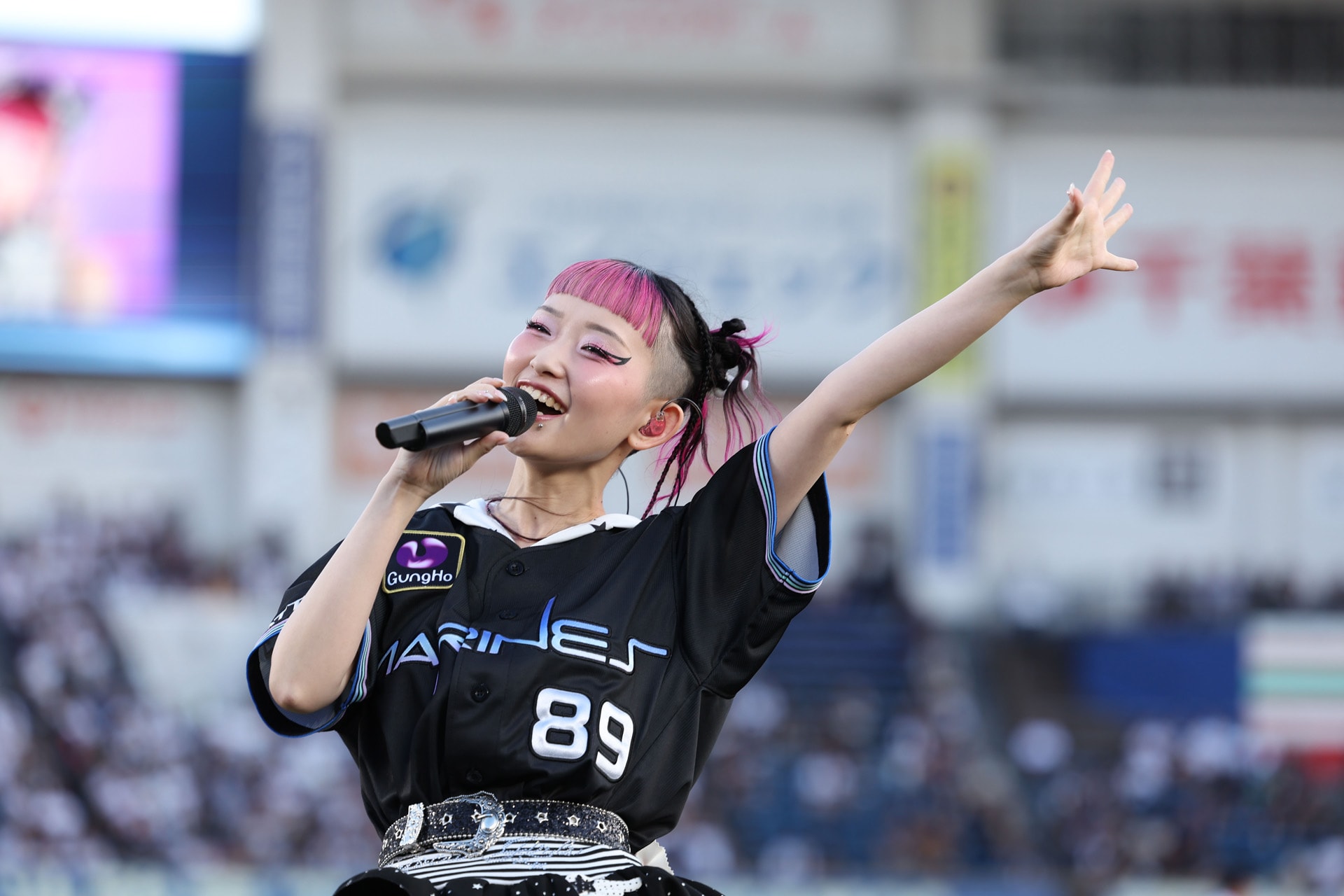 水曜日のカンパネラ、千葉ロッテマリーンズ試合前にパフォーマンス「最高に楽しく歌うことができました！」