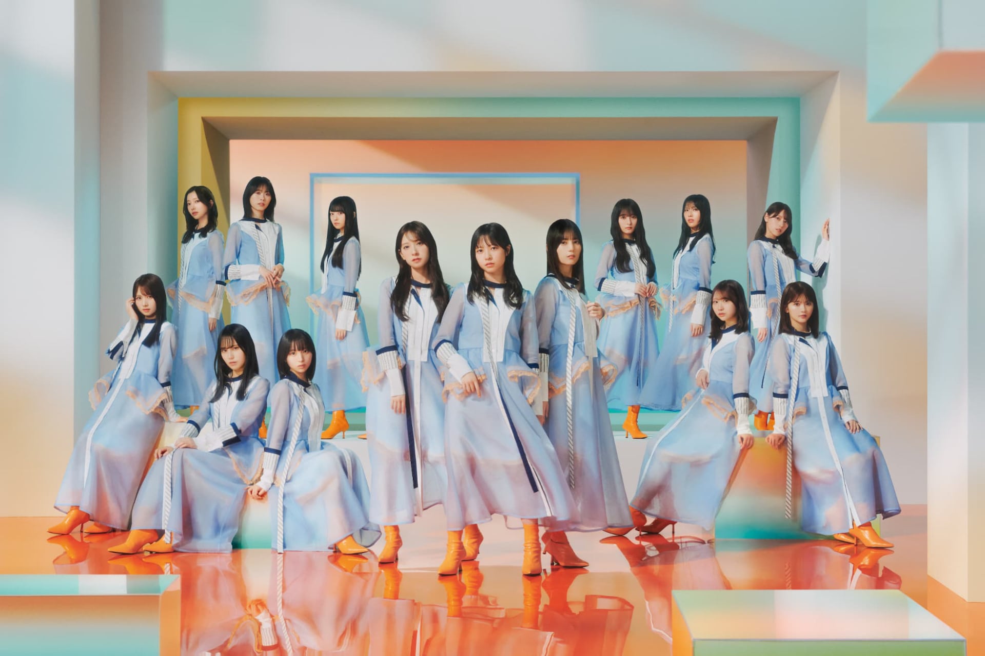 日向坂46の過去と未来が同居する新ビジュアル公開、四期生・正源司陽子